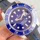 New Upgraded Copy Rolex SUBMARINER Blue Dial Black Rubber B Watch (4)_th.jpg